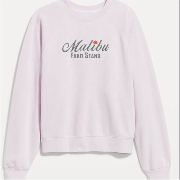 Old Navy Lavender Malibu Farm Stand SoComfy Crew-Neck Graphic Sweatshirt - Picture 5 of 10